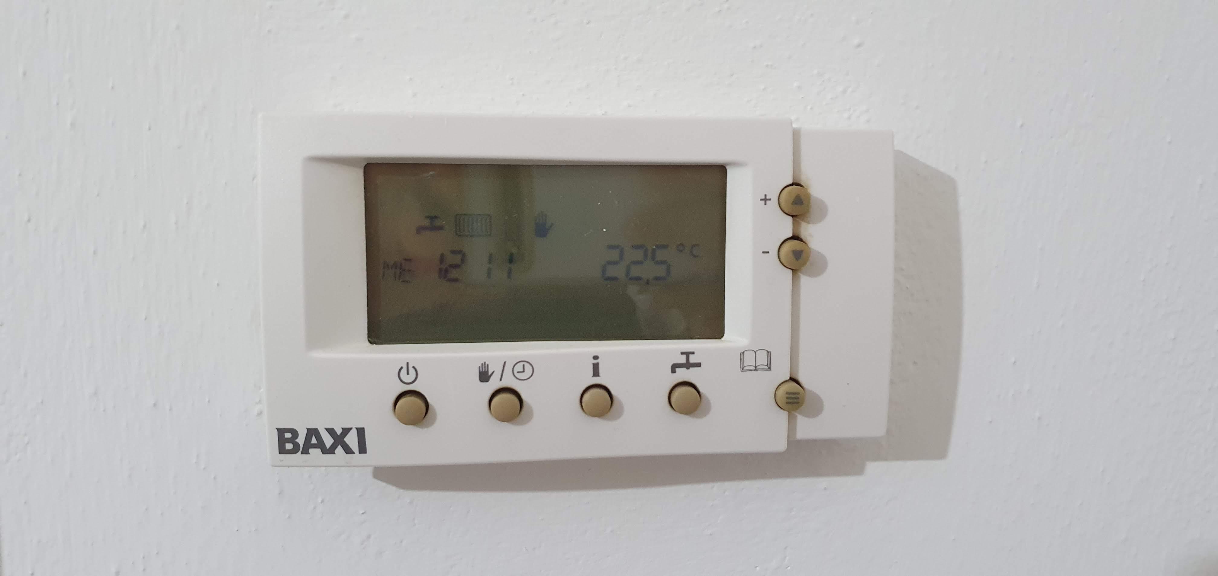 Termostato wifi su caldaia Baxi Luna In 240 Fi Componenti