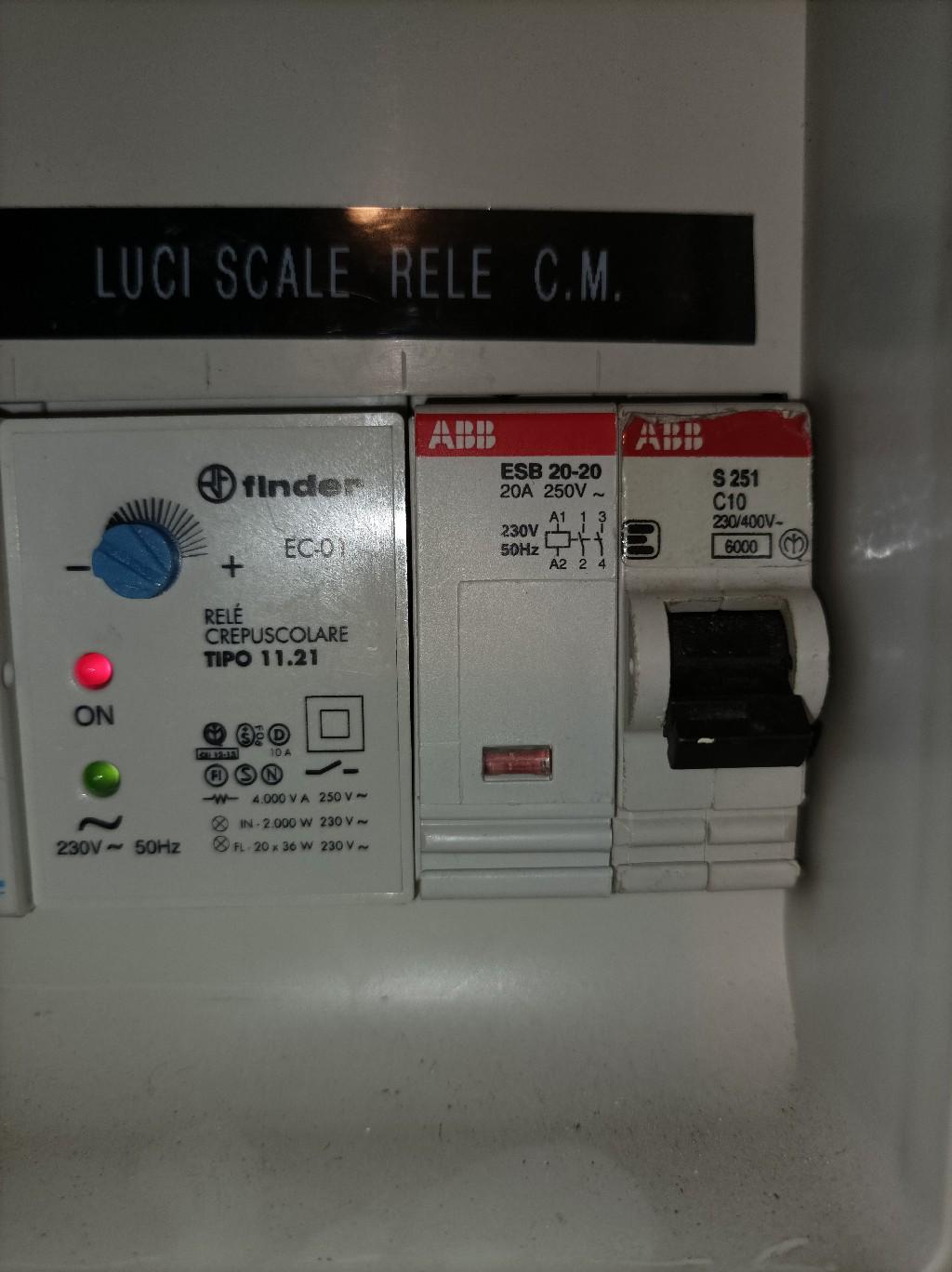 Informazioni su crepuscolare Finder EC-01 11.21 - Illuminazione interni -  PLC Forum