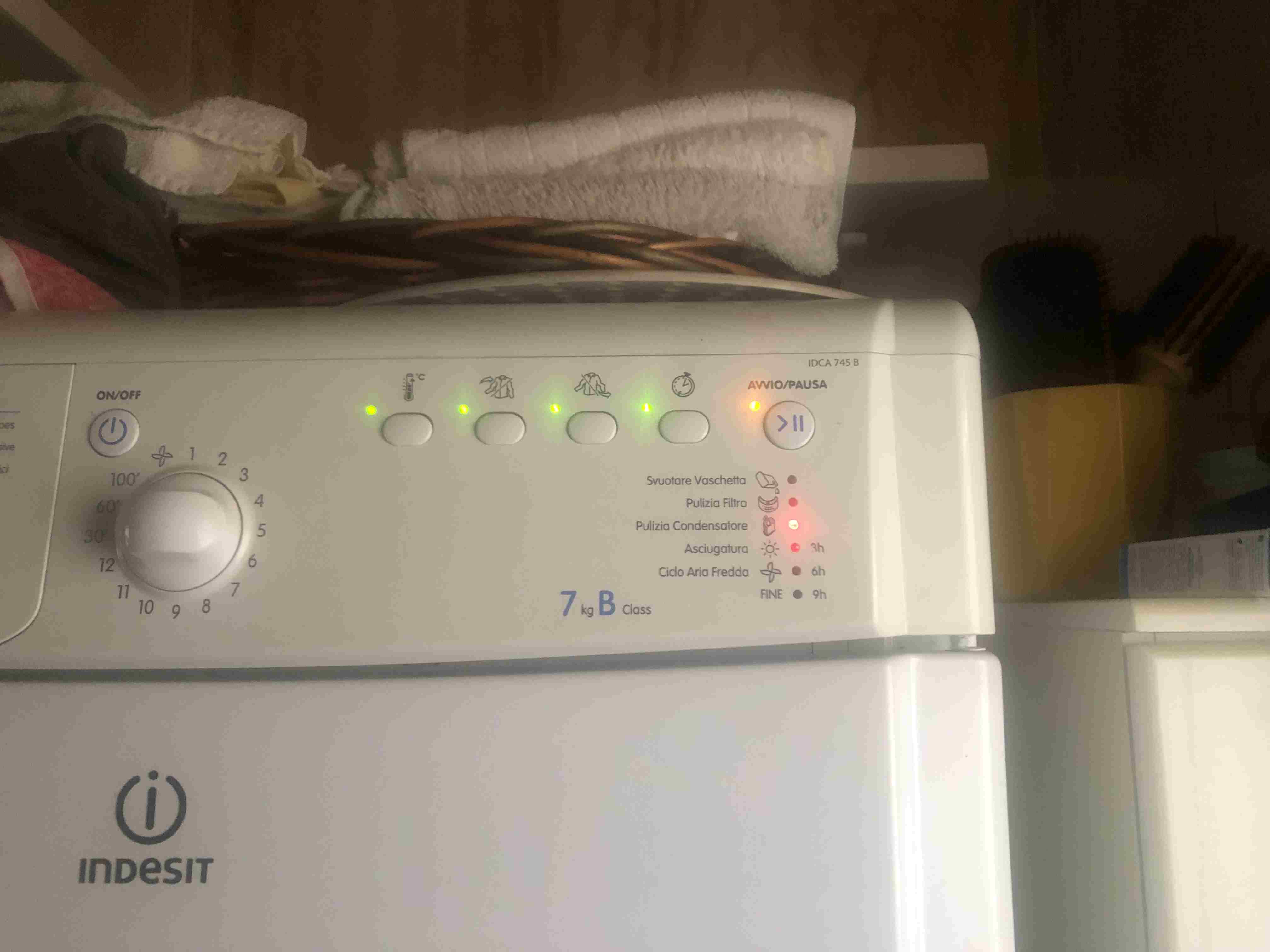 KGA SUPPLIES Riscaldatore 2200W Per Asciugatrice Indesit - Compatibile Con IS61CFR, IS70C, IS70CEX, IS70CS, Con Termostati