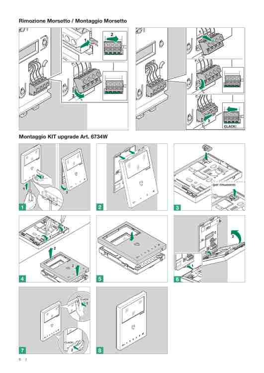 IT MANUALE TECNICO. Manuale tecnico posto interno Mini Vivavoce Art. 6721W(_BM) Passion.Technology.Design.-immagini-5.jpg